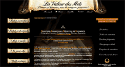 Desktop Screenshot of correction-texte-orthographe.fr